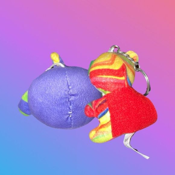 American Heart Association Kids Heart Challenge Keychains  Lot of 5 - Picture 2 of 4